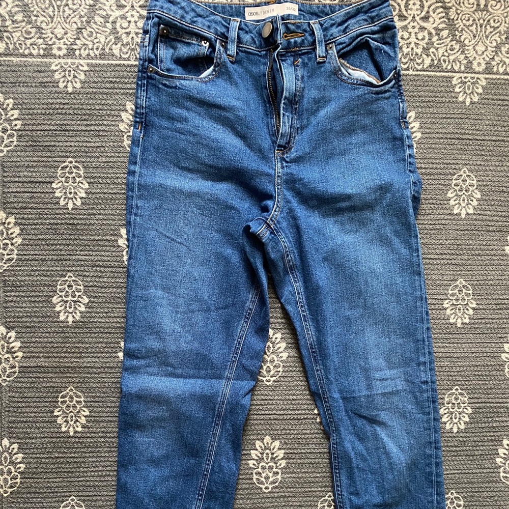 Blue Mom Jeans